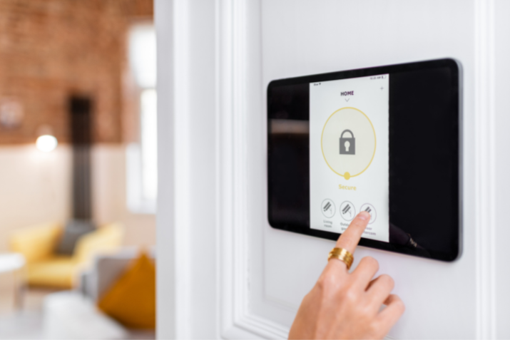 security-alarm-panel-in-a-home